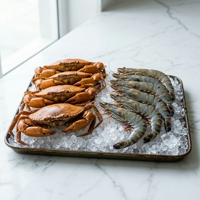 Cangrejos y Langostinos